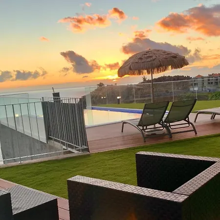 Madeira Sea Sunshine With Heated Pool Apartman *
