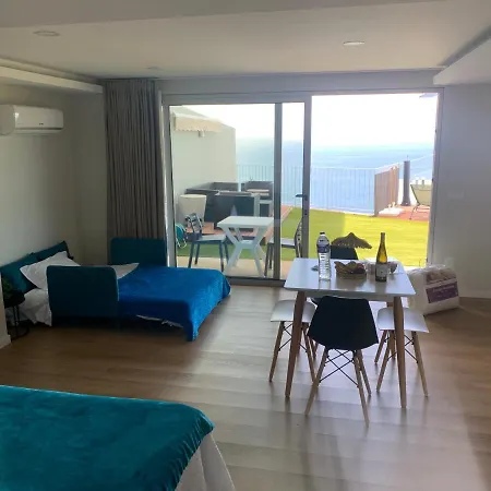 شقة Madeira Sea Sunshine With Heated Pool *