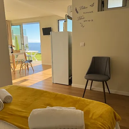 شقة Madeira Sea Sunshine With Heated Pool ريبيرا برافا