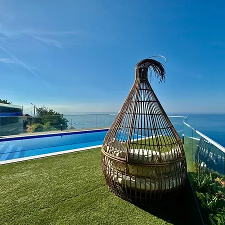 Madeira Sea Sunshine With Heated Pool Apartman *