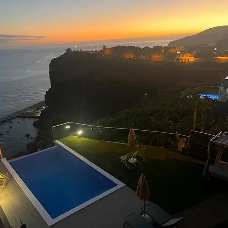 Madeira Sea Sunshine With Heated Pool شقة ريبيرا برافا