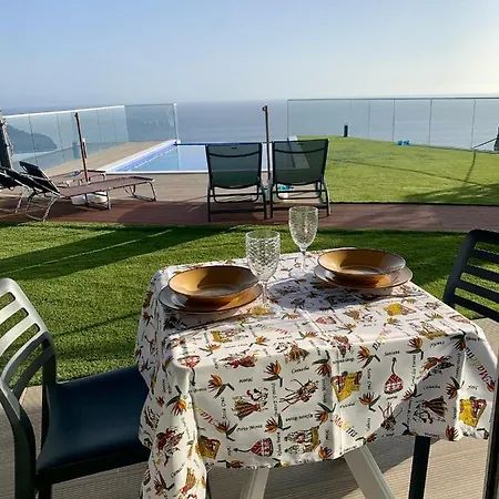 Madeira Sea Sunshine With Heated Pool Апартаменты