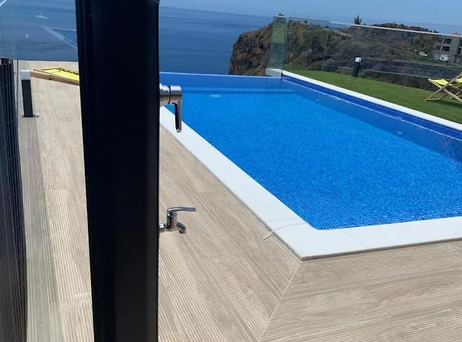 アパート Madeira Sea Sunshine With Heated Pool