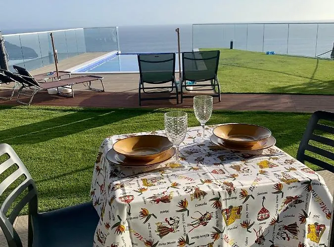 Madeira Sea Sunshine With Heated Pool アパート