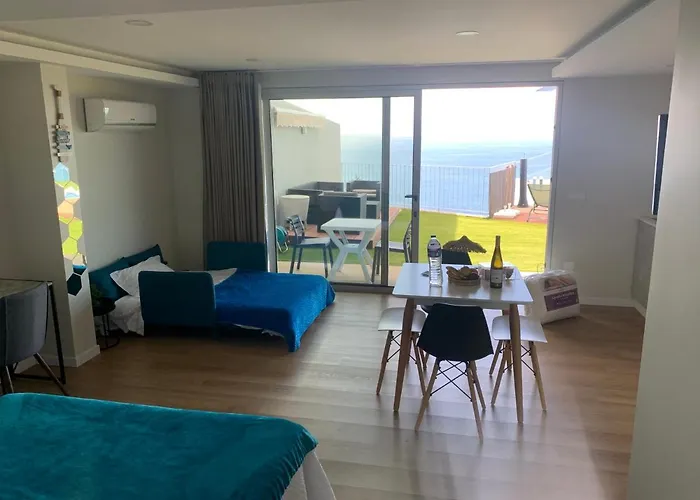 アパート Madeira Sea Sunshine With Heated Pool *