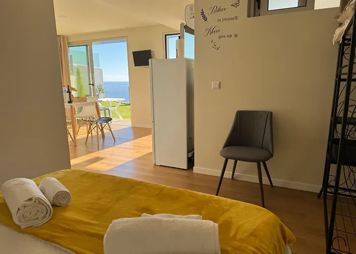 Daire Madeira Sea Sunshine With Heated Pool Ribeira Brava