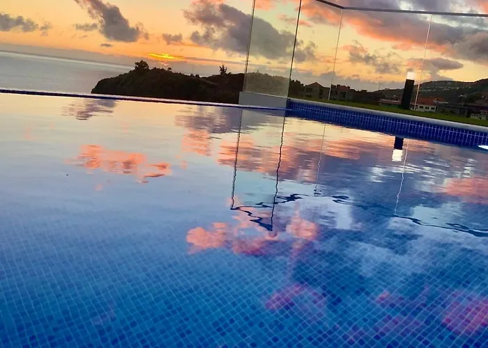 アパート Madeira Sea Sunshine With Heated Pool *